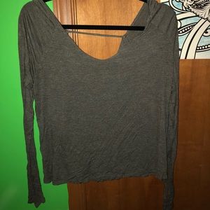 Grey Fashion Nova Top